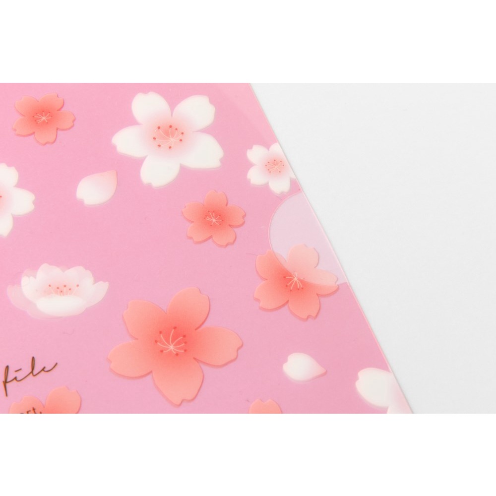 Bìa Đựng Tài Liệu ARTBOX Hàn Quốc Họa Tiết Hoa Anh Đào