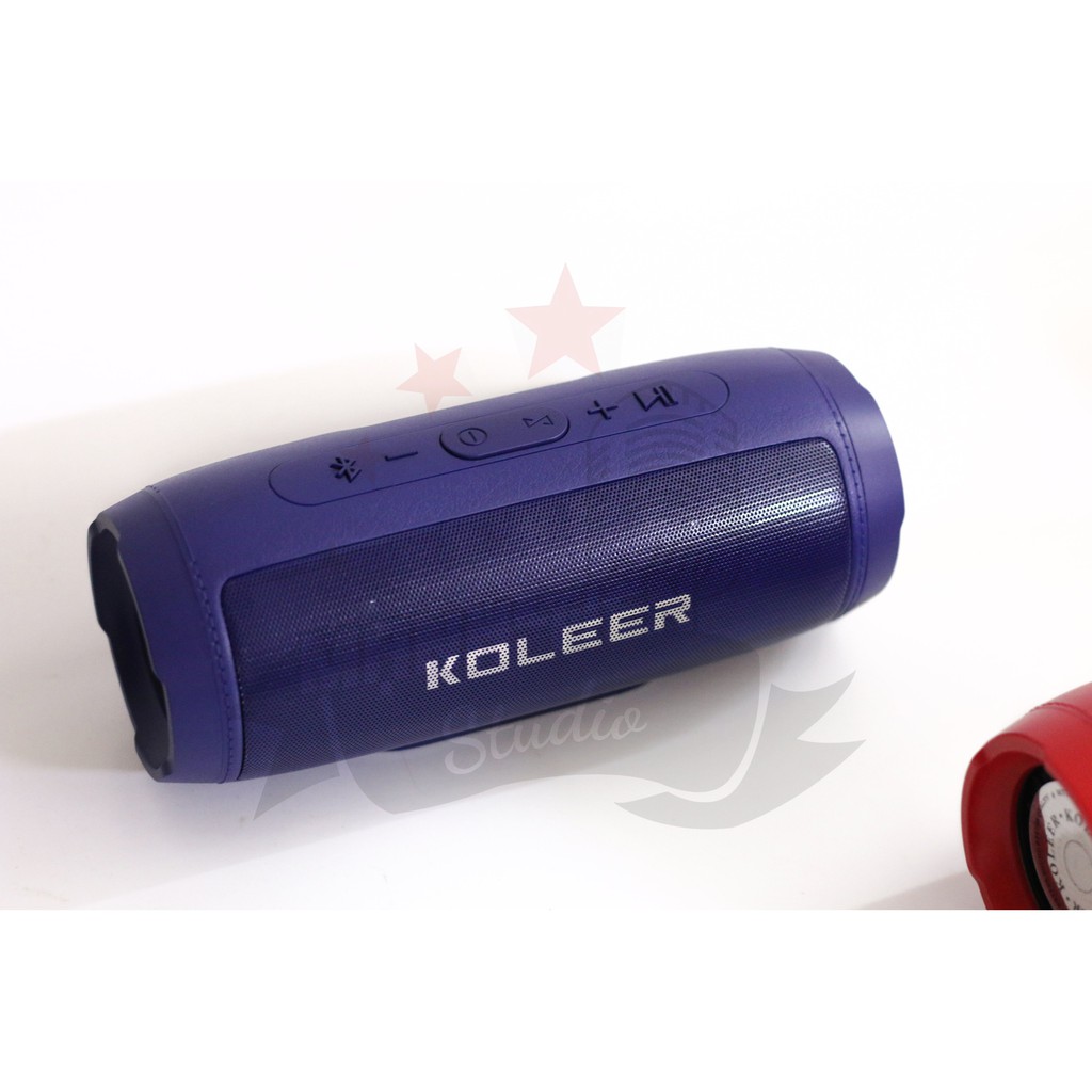 Loa bluetooth cầm tay Koleer S1000 Âm Thanh Đỉnh Cao nhỏ gọn tiện lợi đi du lịch thiết kế sang trọng bảo hành 12 tháng