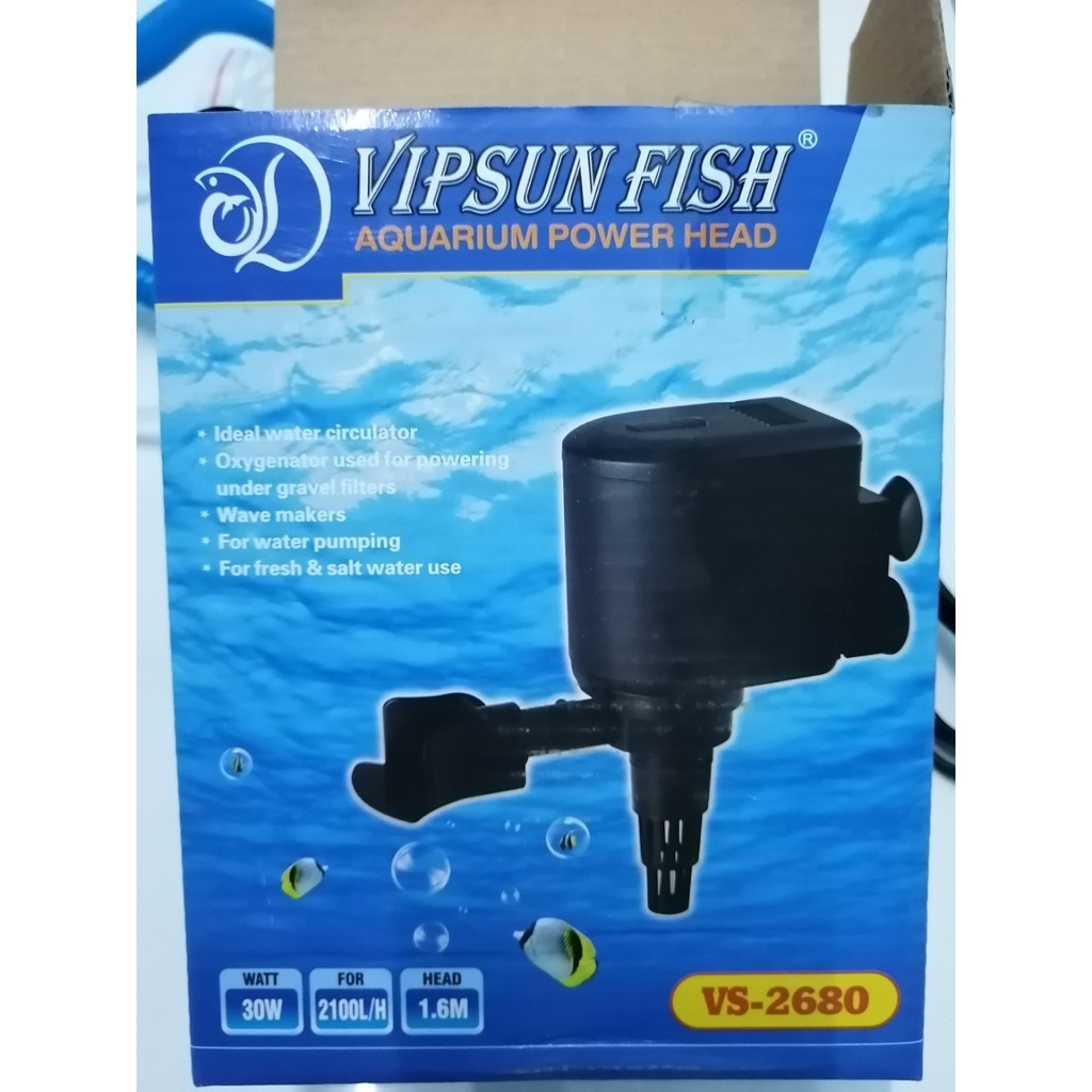 Máy bơm Vipsun Vs 2680 cho hồ cá cảnh