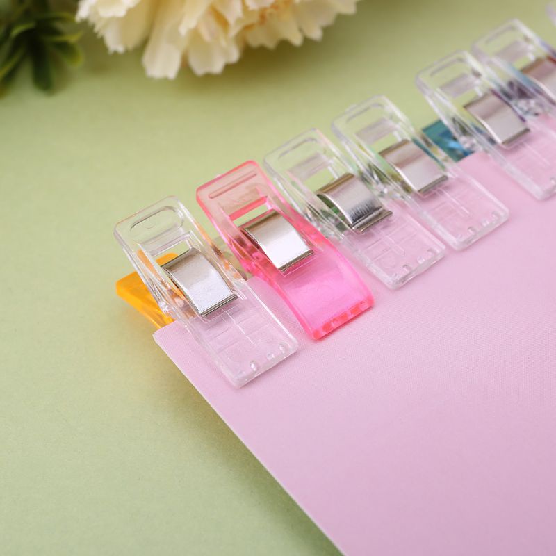 Set 10 kẹp nhựa dùng trong may vá