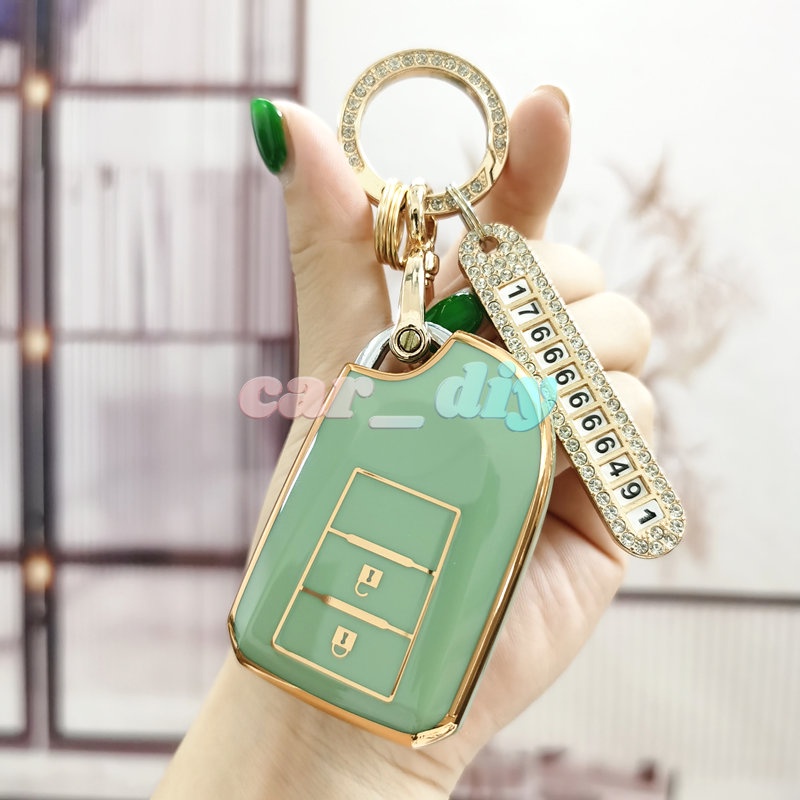 Vỏ Chìa Khóa Điều Khiển Từ Xa 2 Nút Cho Xe Hơi Toyota Yaris Camry Corolla Vios