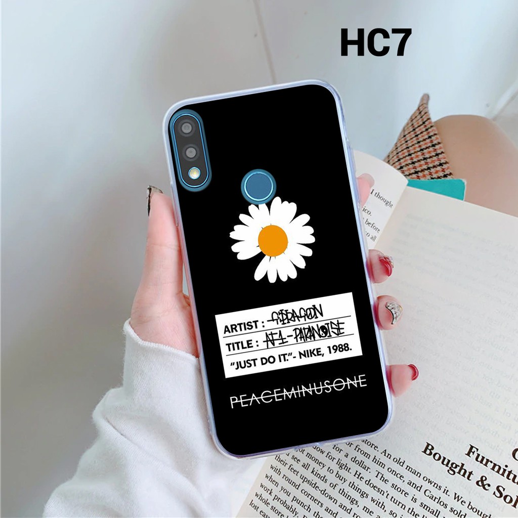 Ốp lưng VSmart - VSmart Joy 2+ - Joy 2 Plus in hình hoa cúc G-Dragon x peaceminusonee