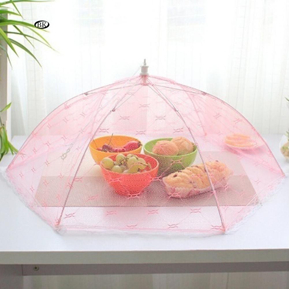 Lồng Bàn Lưới Chống Ruồi Muỗi Có Thể Gấp Gọn Dùng Cho Nhà Bếp