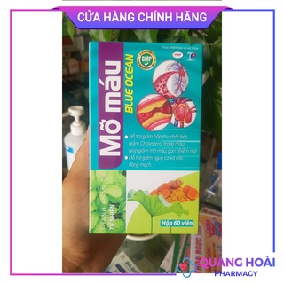 Viên MỠ MÁU Blue Ocean giảm cholesterol, chống xơ vữa động mạch