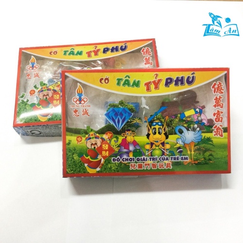 Cờ Tân Tỷ Phú Trung Thành Hộp Nhựa - Trò Chơi Trí Tuệ - Đồ Chơi Giải Trí