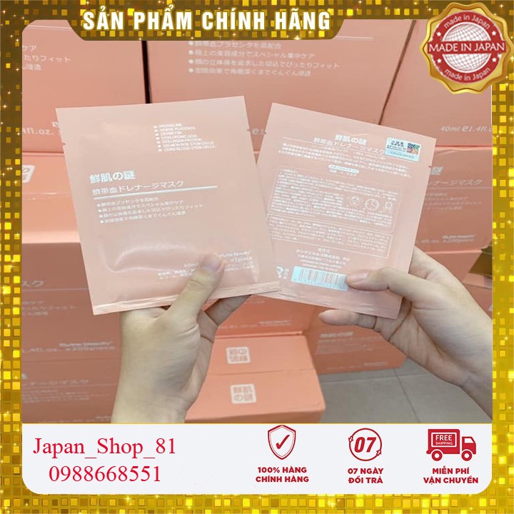(Hàng Chuẩn)Mặt nạ nhau thai cừu, Mặt Nạ Tế Bào Gốc Nhau Thai Cừu Cuống Rốn_Japan_Shop_81 | BigBuy360 - bigbuy360.vn
