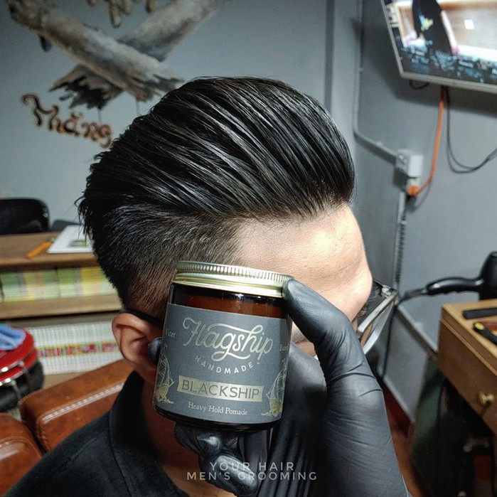 Sáp tạo kiểu Flagship Black Ship Water Based Pomade 113g