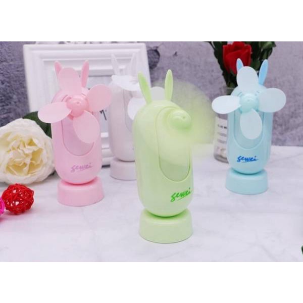 SIÊU MÁTQuạt sạc tích điện và không tích điện cầm tay  , để bàn mini gewei usb cute fan nhiều màu