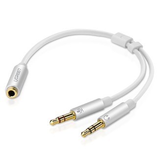 [FREESHIP 99K]_Cáp Audio 3.5mm ra 2 jack 3.5mm 1 loa 1 Mic Ugreen 10790 cao cấp