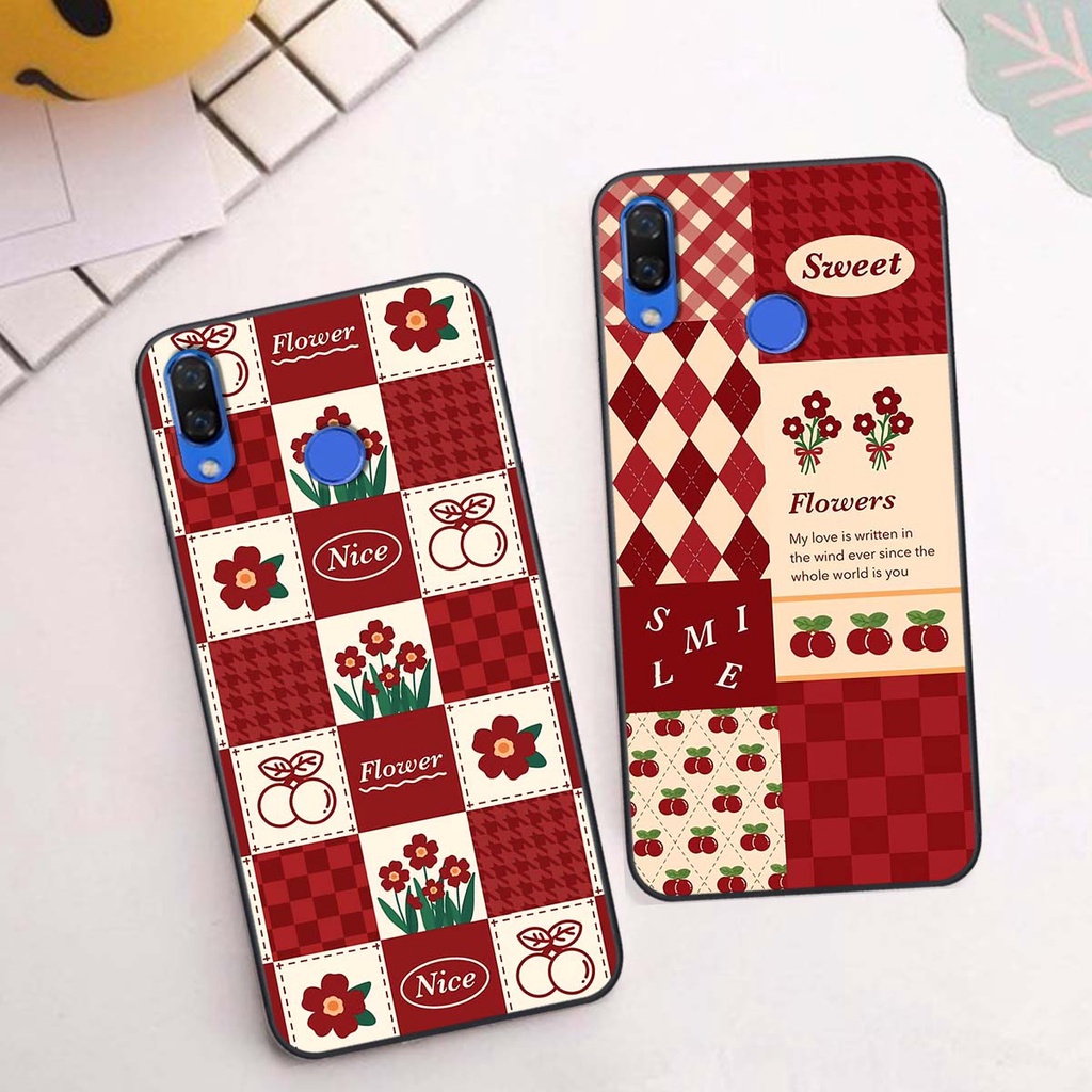 Ốp Huawei Nova 3 / Nova 3i họa tiết hoa, gấu thời trang, ốp dẻo bền đẹp