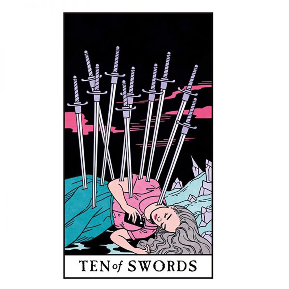 [Size Gốc] Bộ Bài Modern Witch Tarot 78 Lá 7x12 Cm Tặng Đá Thanh Tẩy S53