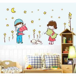 Decal bé ngủ ngon B089