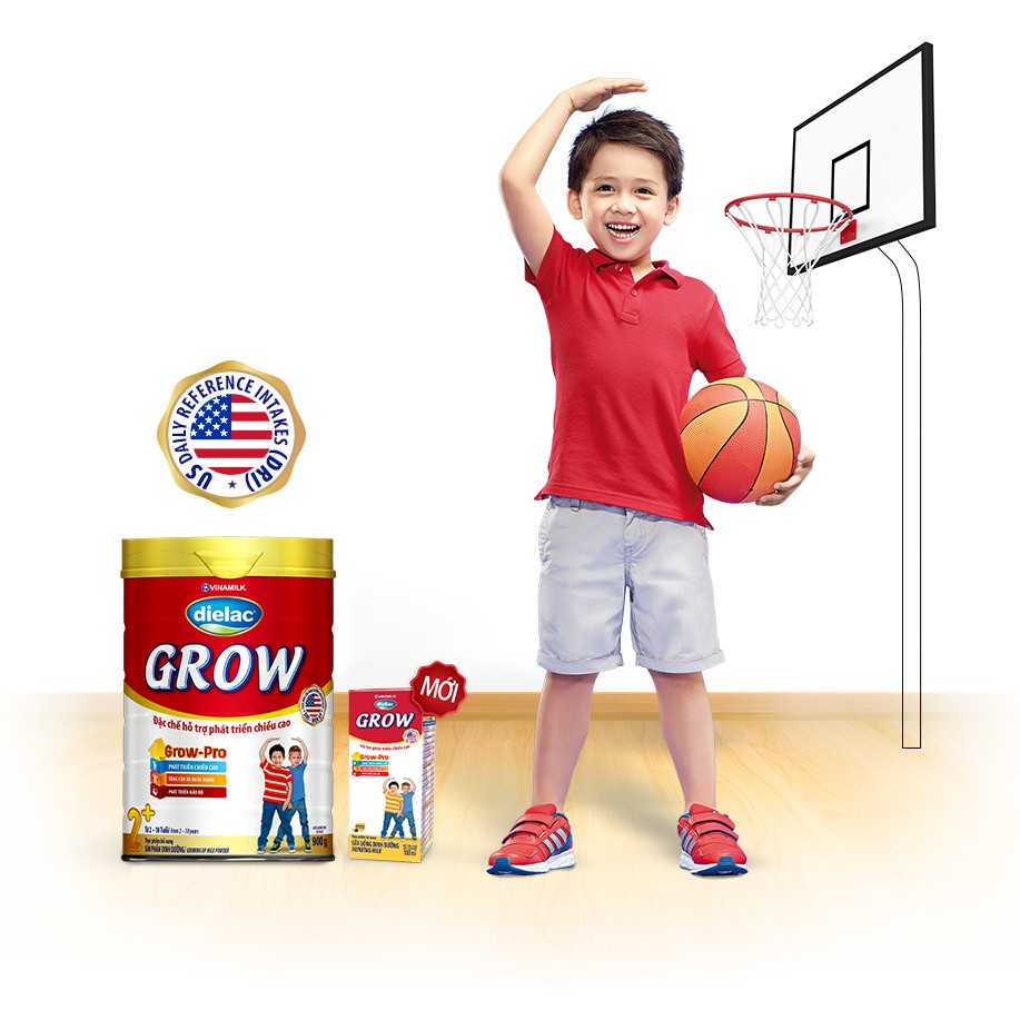 Sữa bột Dielac grow 2+ 900g