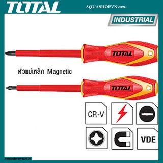 Total - THTISPH2100 Tuốc nơ vít (tô vít) bake cách điện 1000V