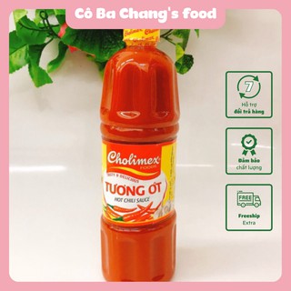 Tương ớt Cholimex chai 830g mẫu mới