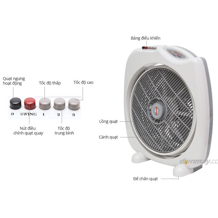 Quạt Hộp Senko BD850