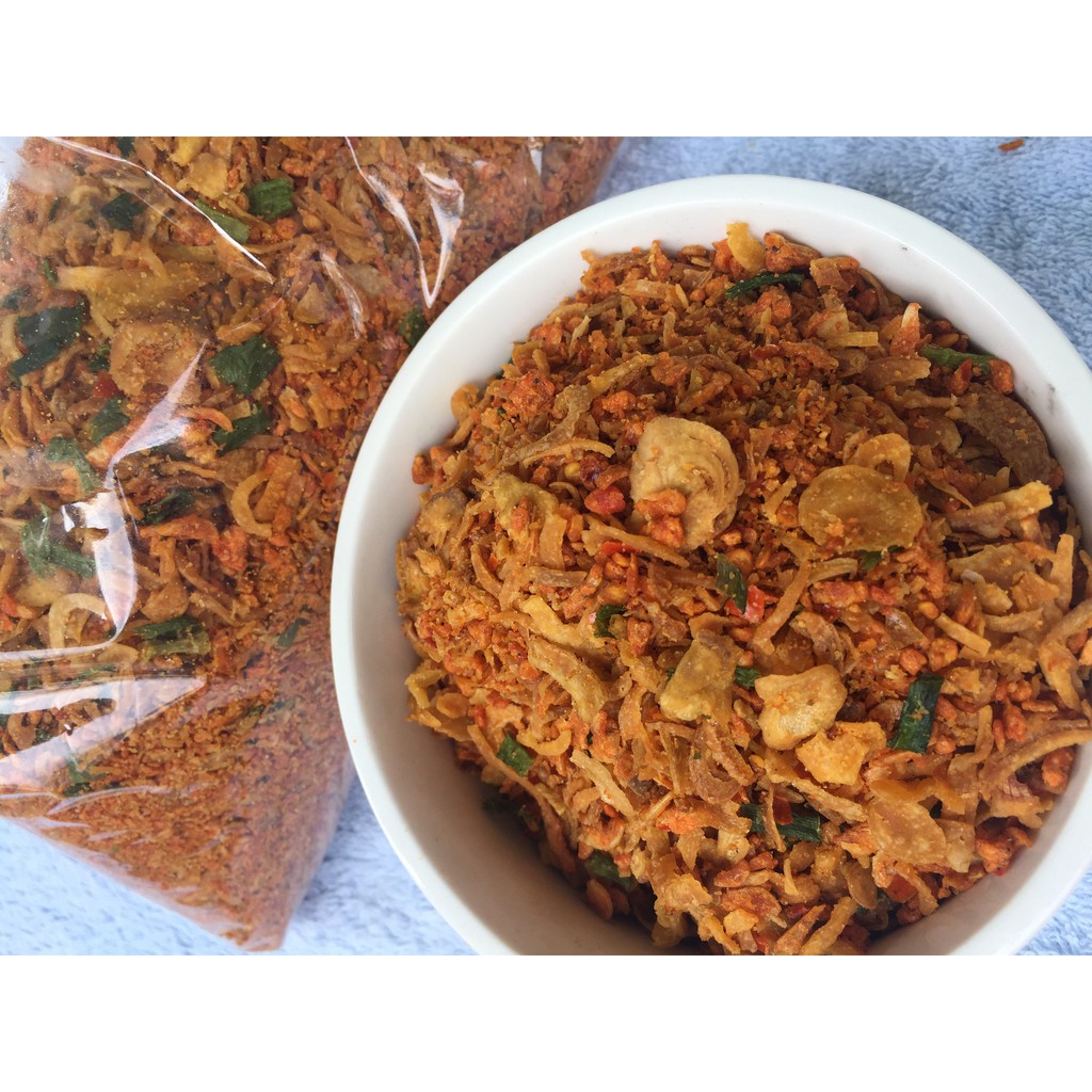 [500GR] Muối Tôm Hành Phi Muối Ớt Tây Ninh