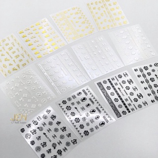 Sticker dán móng nail thương hiệu
