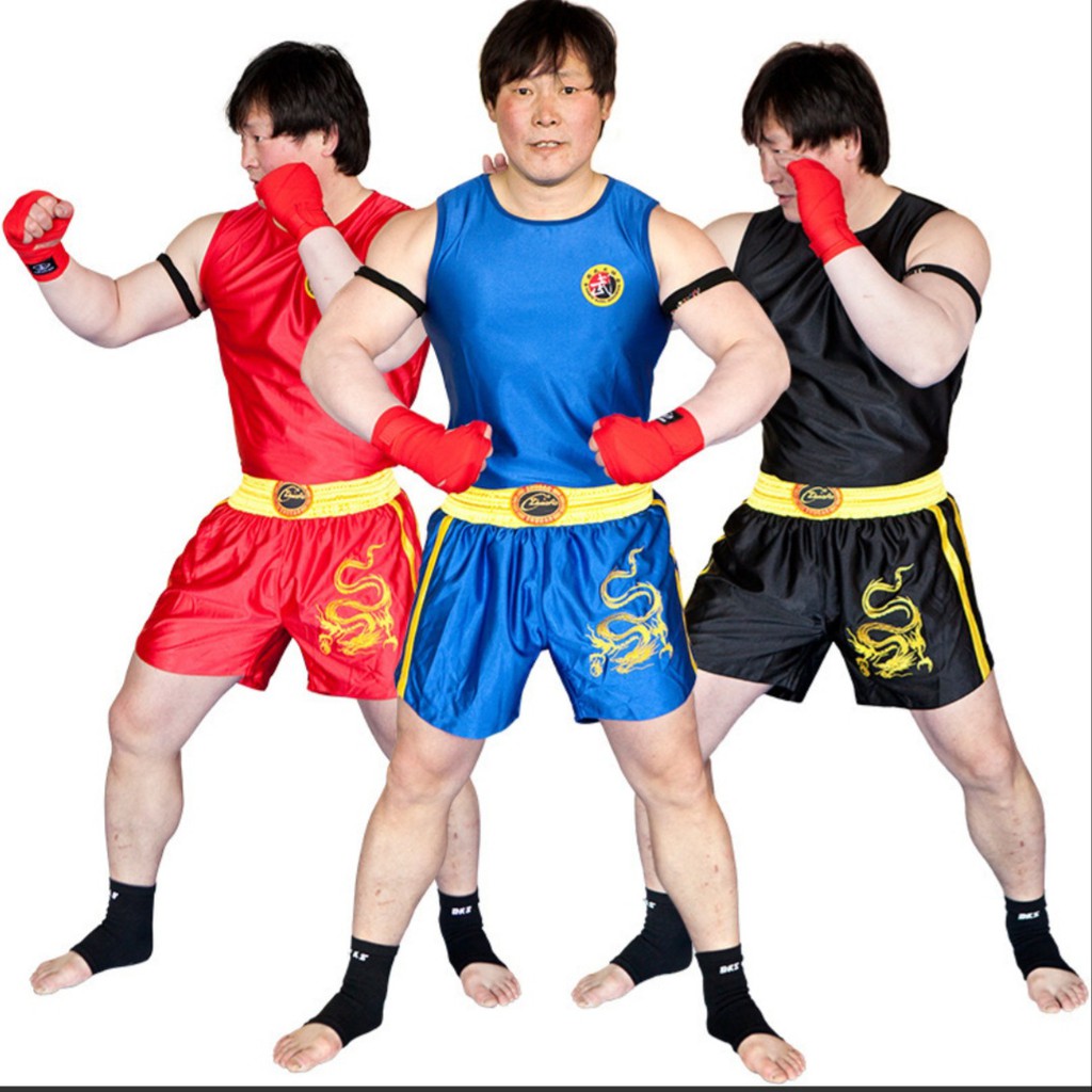 Quần áo tán thủ, boxing, kickboxing, cổ truyền...