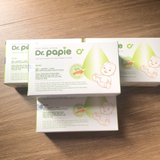 Gạc răng miệng diệt khuẩn chống sâu răng Dr.papie