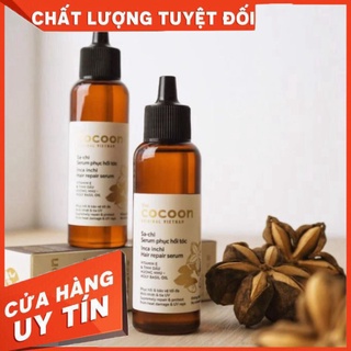 Siêu sale tinh chất phục hồi tóc tinh dầu sachi the cocoon inca inchi hair repair serum 70ml