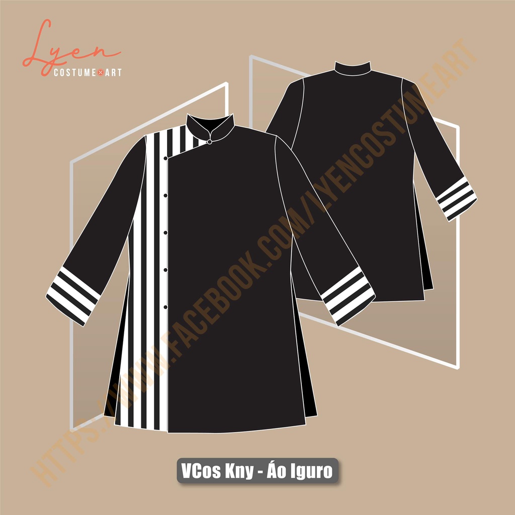 Áo dài thiết kế Vcos KnY