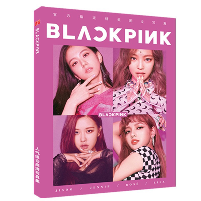 Photobook Blackpink album ảnh tặng kèm poster tập ảnh in hình nhóm nhạc Hàn Quốc bìa ngẫu nhiên