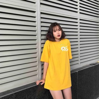 Áo thun in hoa cúc - ẢNH THẬT