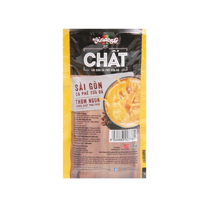 Cà Phê Chất Vinacafe Hộp 10 gói x 29g
