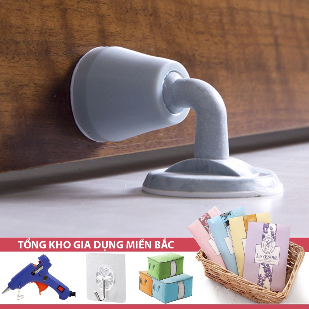 Chân Giữ Cửa Silicon Thông Minh CHỮ L - Chặn Cửa - Chống Va Đập Cửa, Gió Lùa Sập Cửa, Chống Kẹp Tay Bé
