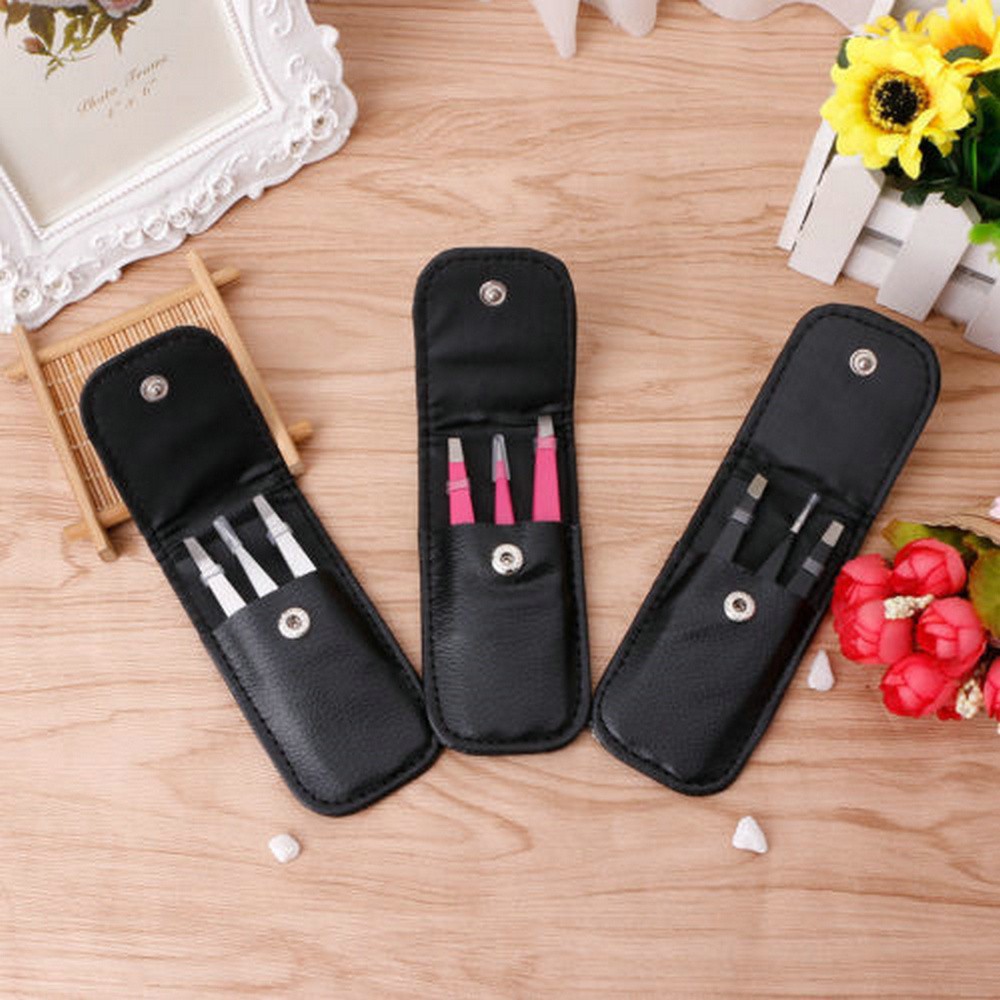 Nhíp Nhổ Lông Mày Chuyên Nghiệp Bằng Thép Không Gỉ Nail Tools