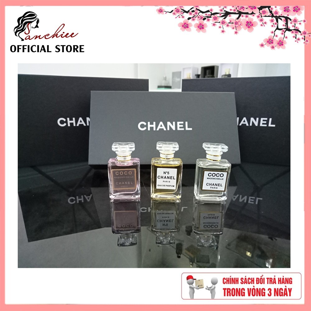 ❤️Bộ nước hoa mini❤️   Set mini CHANNEL 3 Chai siêu xinh