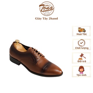 Giày nam da bò màu vàng nâu da bò tonashoe