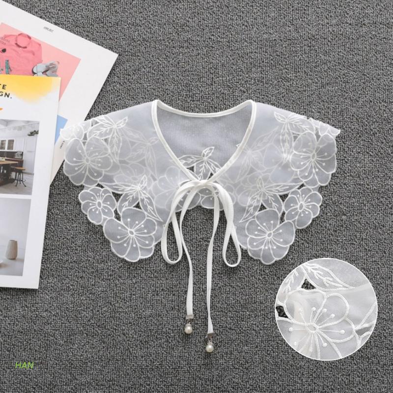 Cổ áo giả thêu hoa phong cách lolita xinh xắn
 | BigBuy360 - bigbuy360.vn