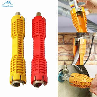 HD Multifunction Faucet Sink Installer Water Pipe Wrench Extra-long Bathroom Plumbing Spanner Tool