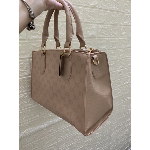 Túi xách nữ BEBE Hồng nude