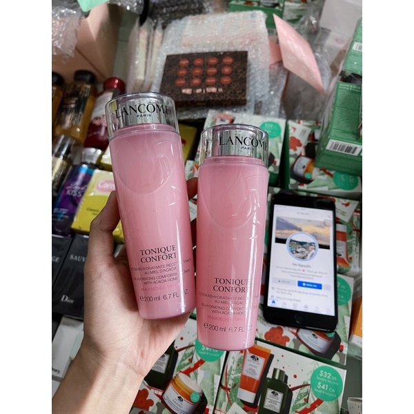 [125ml, 200ml] NƯỚC HOA HỒNG LANCOME TONIQUE CONFORT