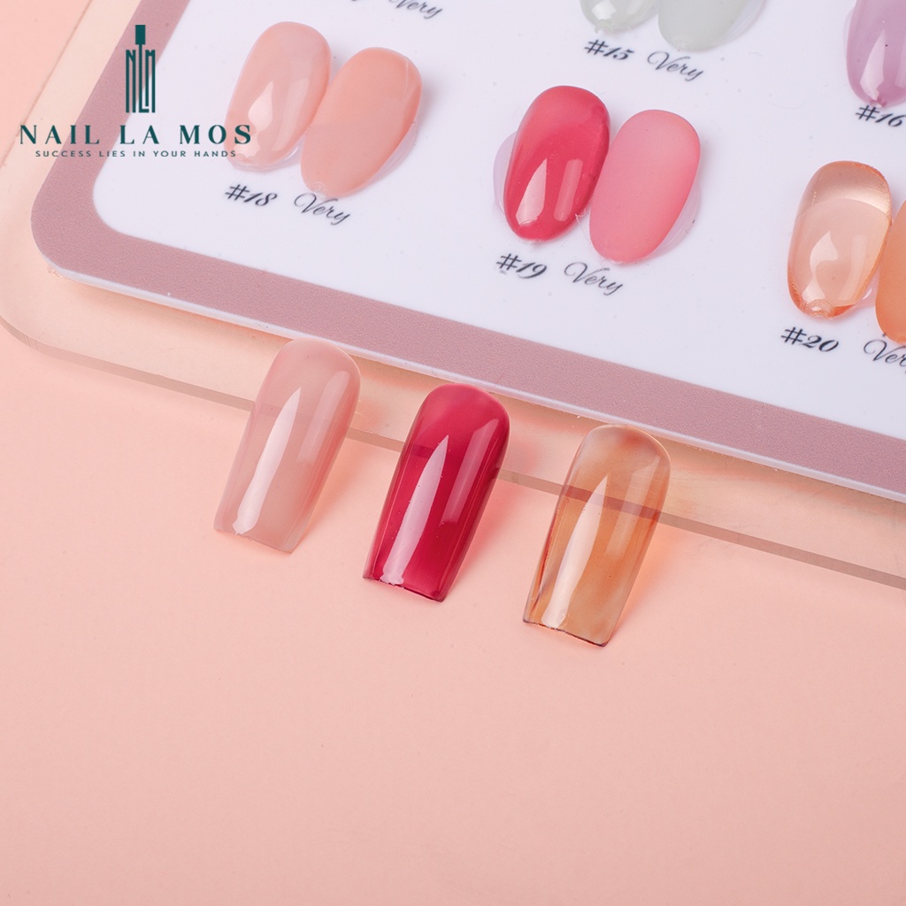 Set sơn thạch Very Good Nail 24 màu - Bộ sơn gel thạch phong cách Hàn Quốc (tặng kèm bảng màu mica)