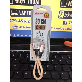 CÁP SẠC NHANH HAMMER 30CM - C06
