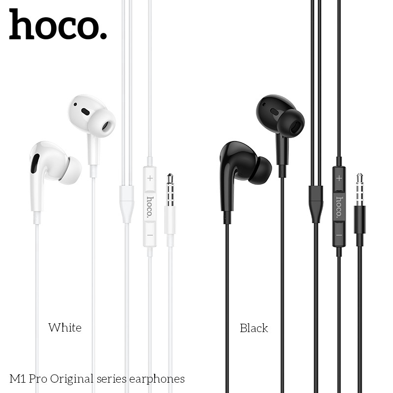 Tai nghe Hoco M1 Pro âm bass mạnh mẽ tích hợp micro đàm thoại cho điện thoại Iphone Samsung Oppo XIaomi Vivo