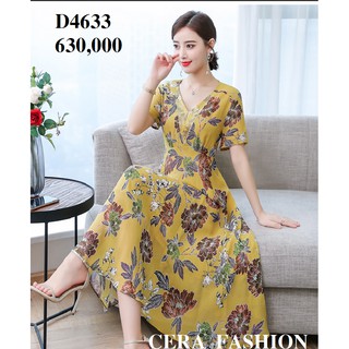 Đầm maxi lụa bông cao cấp