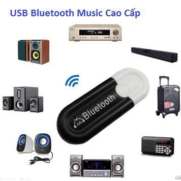 Usb Bluetooth Cao Cấp ver 2 HJX001 tạo bluetooth cho amply,loa