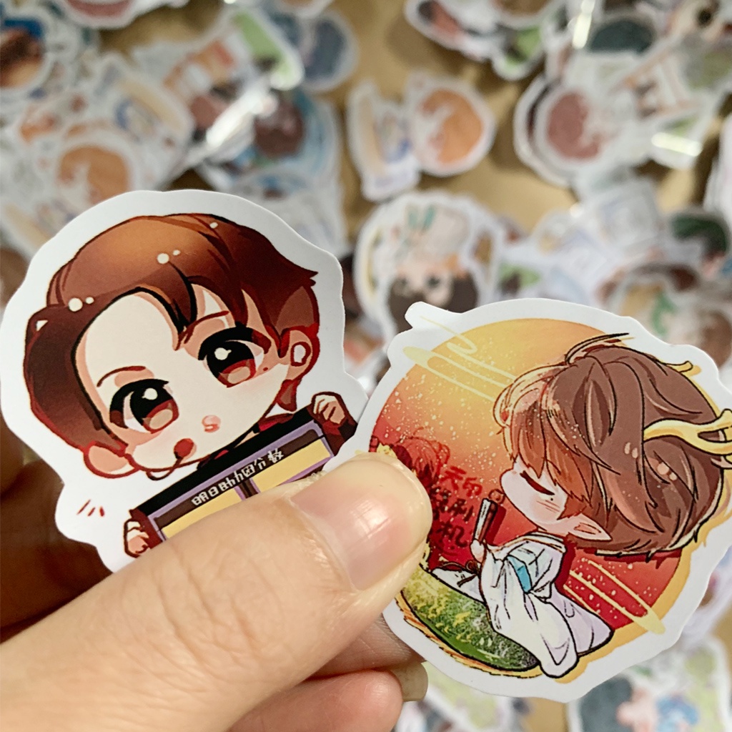 In sticker theo yêu cầu chống nước 1 tờ a4  trang trí SAMI