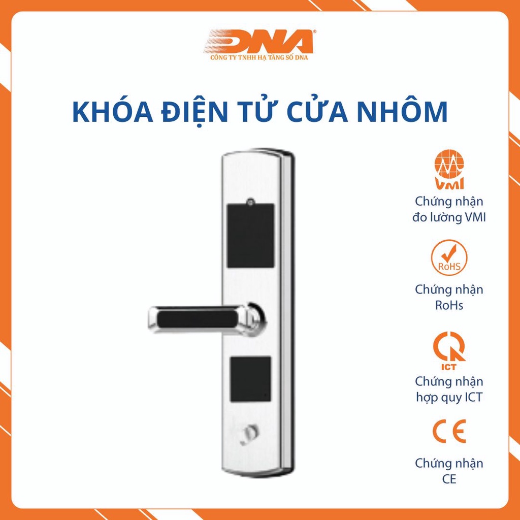 Khóa điện tử thông minh Vconnex (Cửa nhôm)