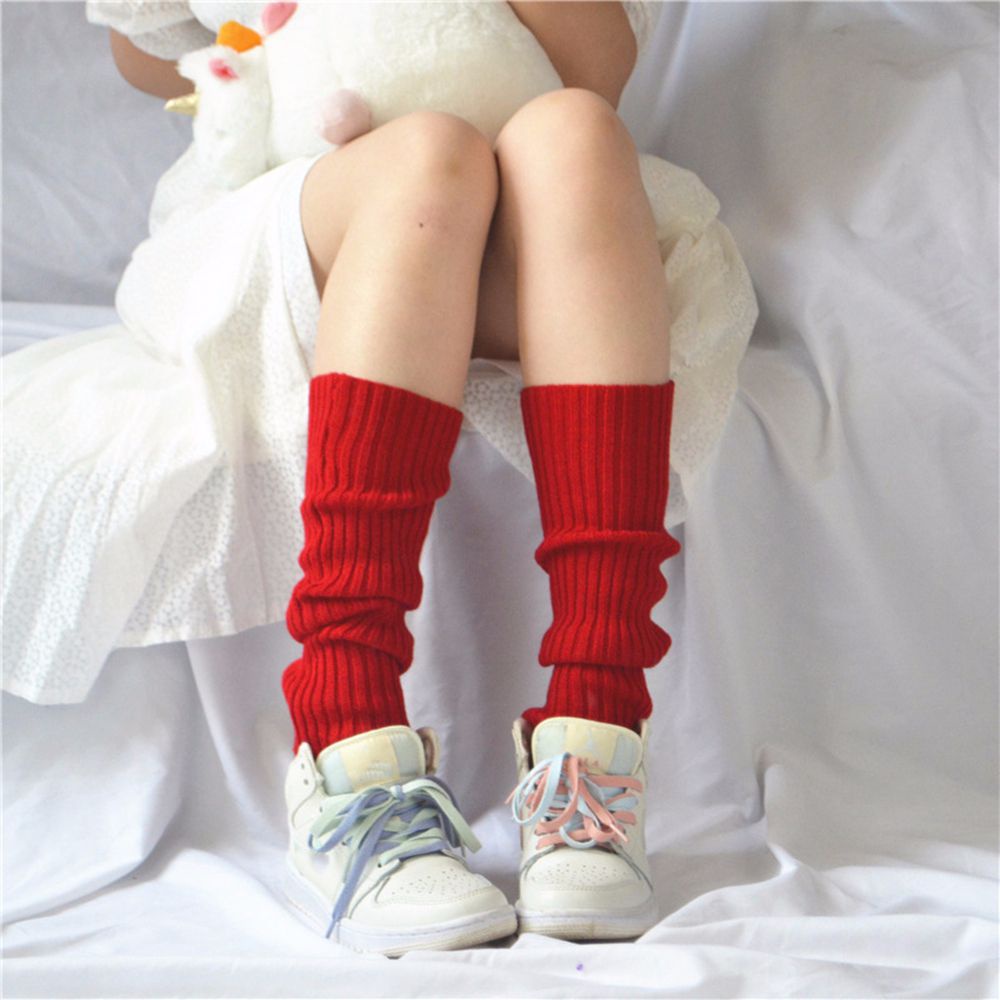 Tất ống chân dệt kim co giãn giữ ấm hóa trang Halloween cho nữ