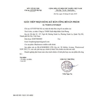 Sữa Blackmore Úc số 1-2-3 lon 900gam