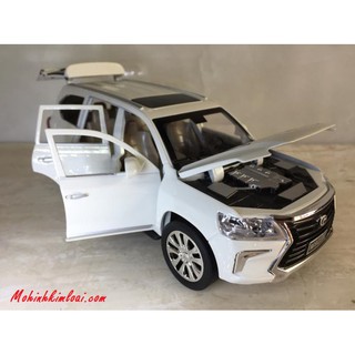 Đồ chơi mô hình xe LEXUS LX570 2018 1:24