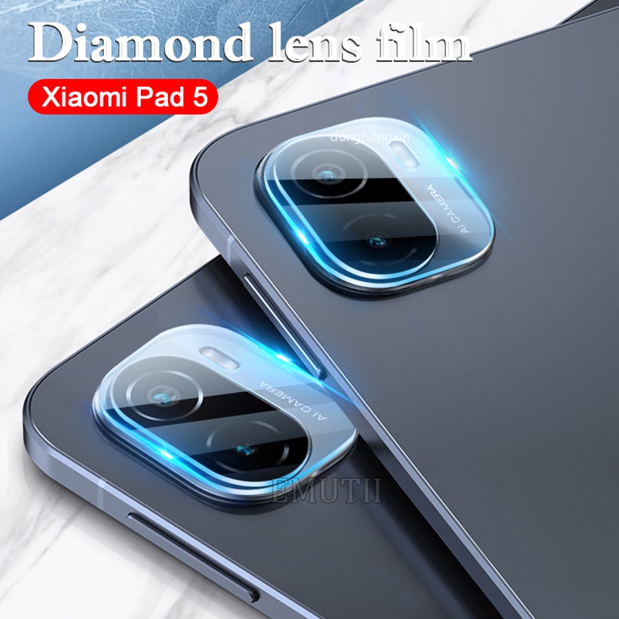 Set 2 Miếng Kính Cường Lực 3D Bảo Vệ Ống Kính Máy Ảnh Cho Xiaomi Mi Pad 5 Pro MiPad 5