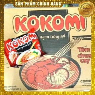 Thùng mì tôm Kokomi 30gói 65g