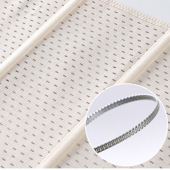 Đai Nịt Bụng Giảm Mỡ Sau Sinh - Gen Nịt Bụng 6 Nấc Cài, Chống Cuộn AMYBRA N9999